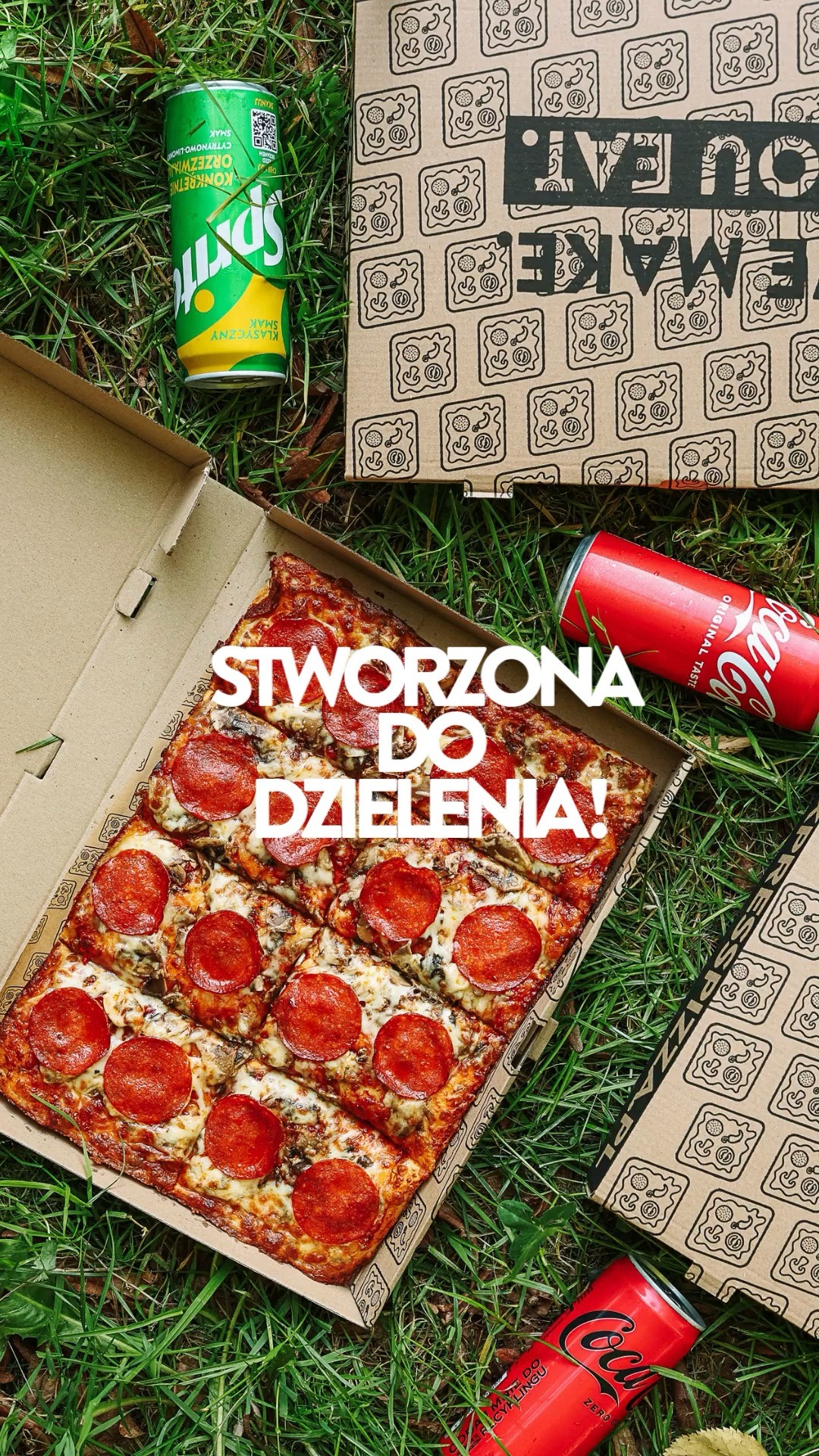STWORZONA DO DZIELENIA. 🍕❤️

Express Pizza — prostokątna. Expressowa. Stworzona 